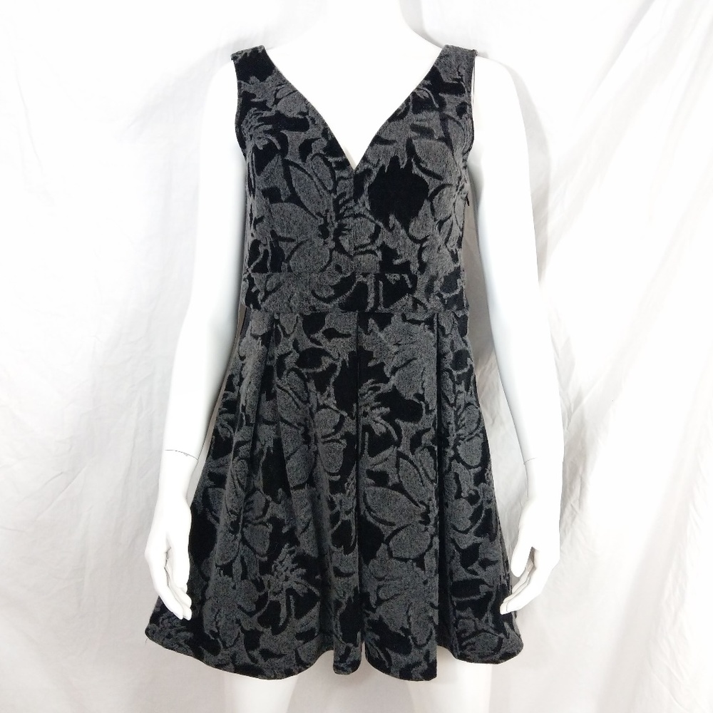 NWOT Hazel Sleeveless Velvet/Felted Dress Unique